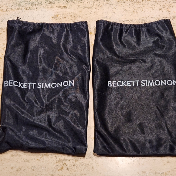Beckett Simonon Chestnut Leather Oxfords
